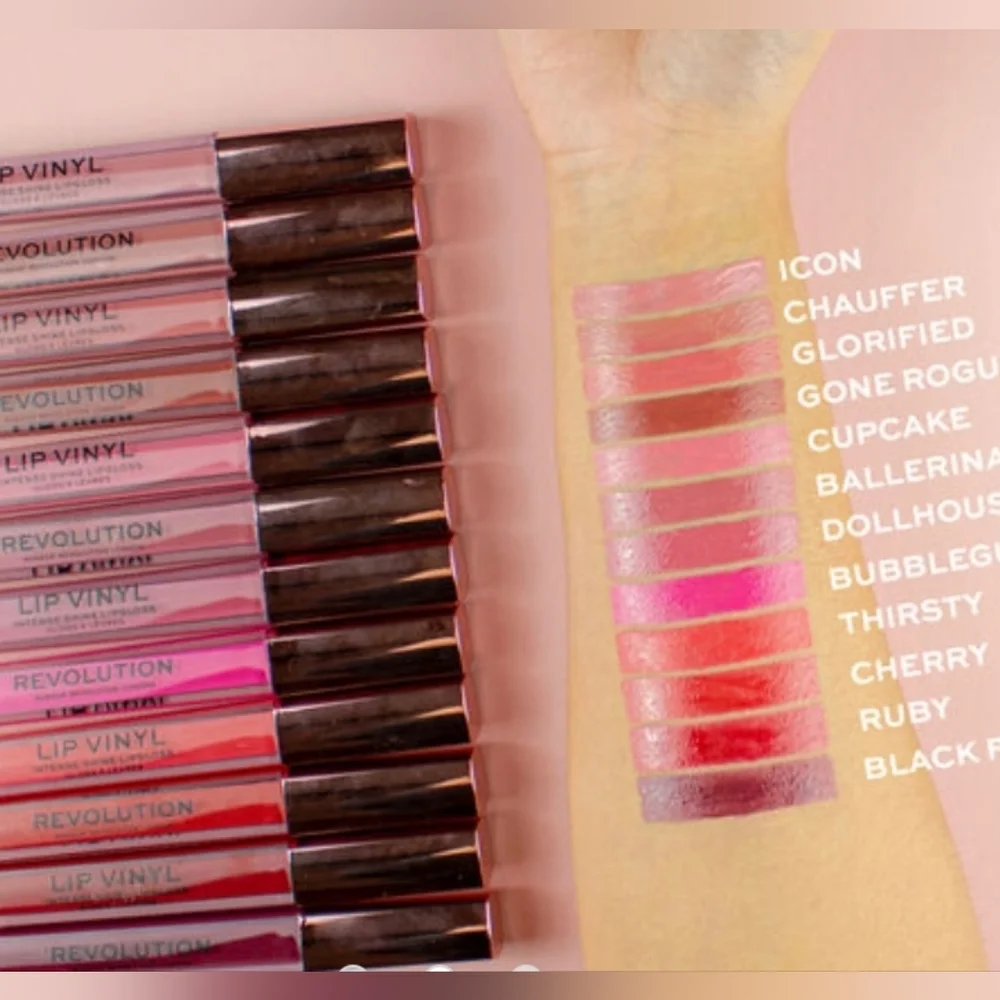 NEW Makeup Revolution Lip Vinyl‎ in Ruby